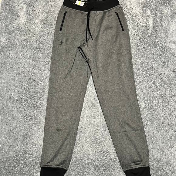 Under armour Other - Under Armour Pants Mens Medium Sportstyle Tricot Joggers Sweat Pants Zip Pocket